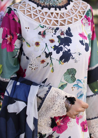 ELAF PRINT CHIKANKARI ECK-01A-LOVELIGHT