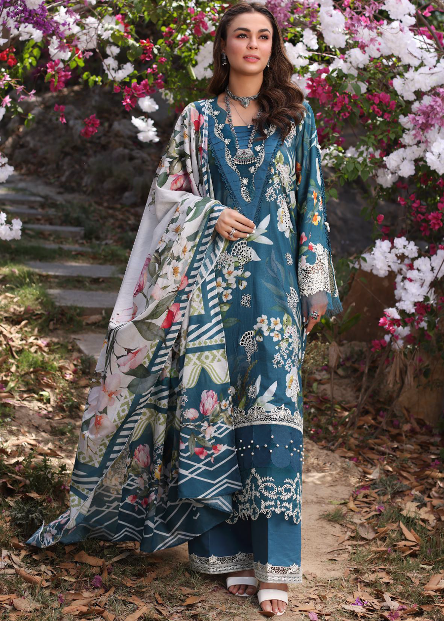ELAF PRINT CHIKANKARI ECK-02B-SERENITA