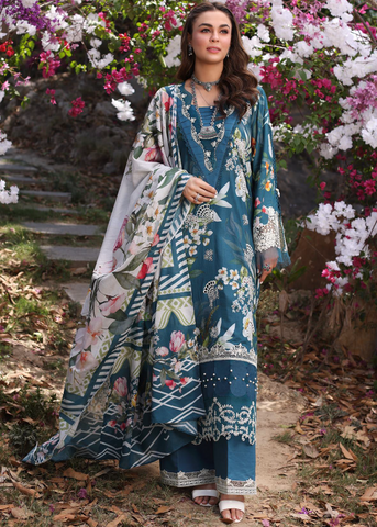 ELAF PRINT CHIKANKARI ECK-02B-SERENITA