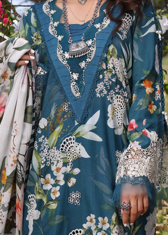 ELAF PRINT CHIKANKARI ECK-02B-SERENITA