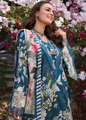 ELAF PRINT CHIKANKARI ECK-02B-SERENITA