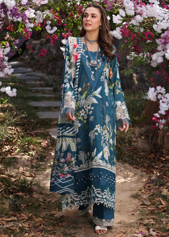 ELAF PRINT CHIKANKARI ECK-02B-SERENITA