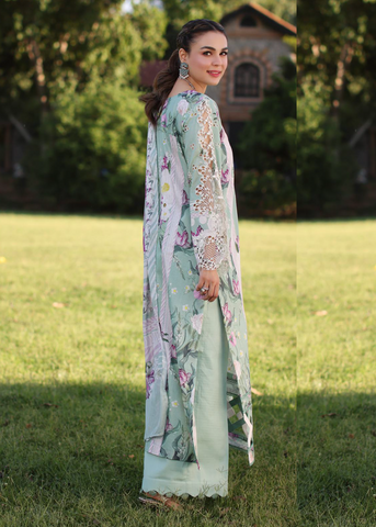 ELAF PRINT CHIKANKARI ECK-05B- CELESTIAL
