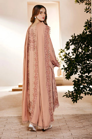 FLORENT SHADES OF WHITE EMBROIDERED SHAWL FL-1A