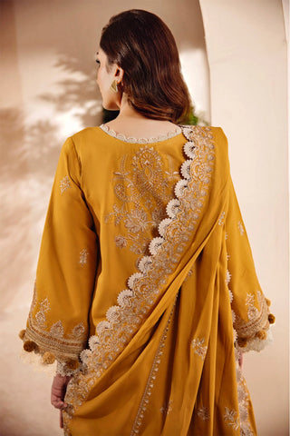 FLORENT SHADES OF WHITE EMBROIDERED SHAWL FL-1B
