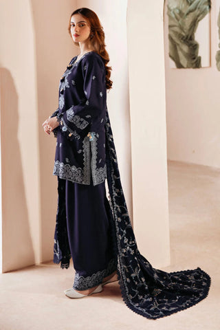 FLORENT SHADES OF WHITE EMBROIDERED SHAWL FL-4A