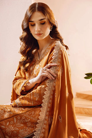 FLORENT SHADES OF WHITE EMBROIDERED SHAWL FL-7