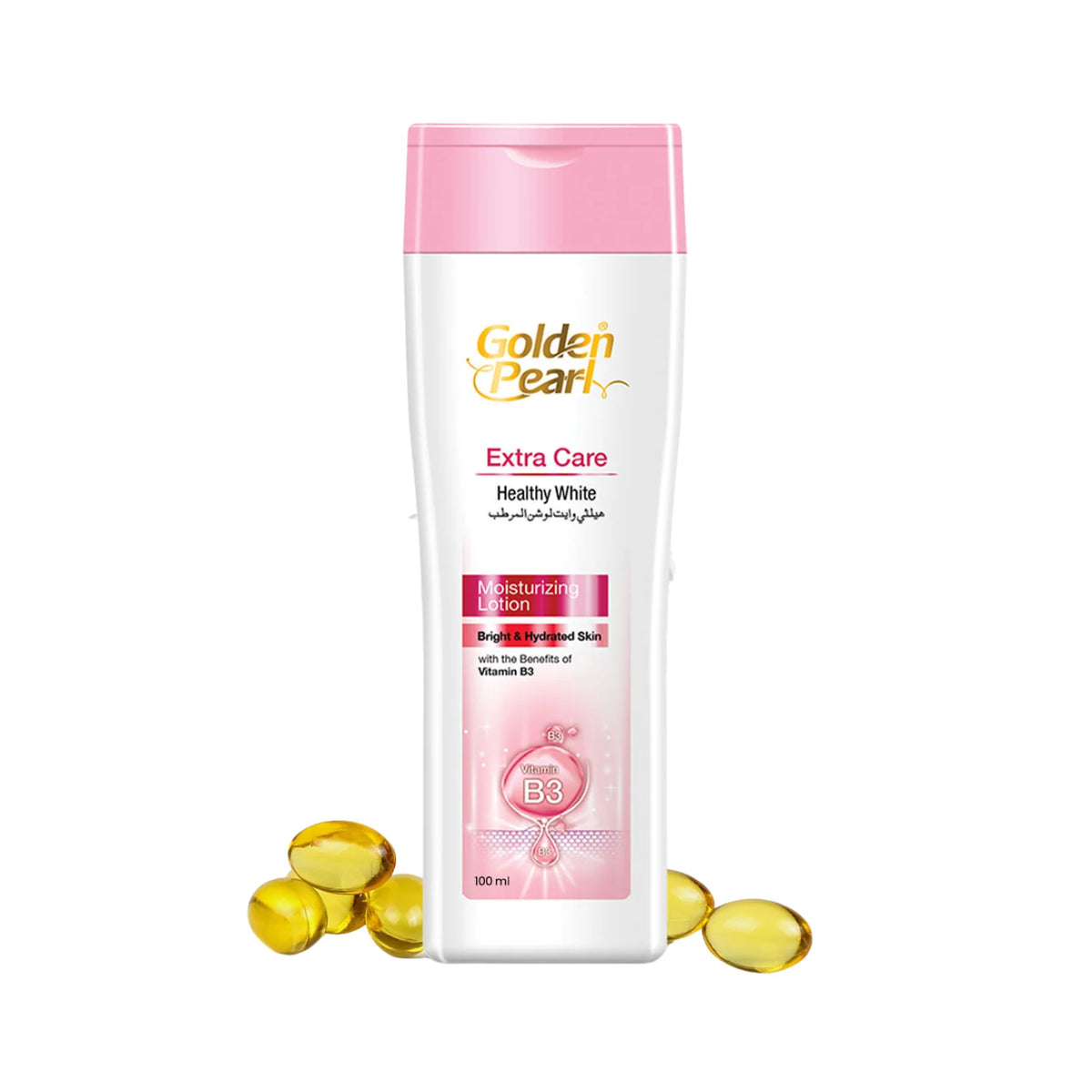 GOLDEN PEARL EXTRA CARE  HEATLTHY WHITE MOISTURIZING LOTION 100ML