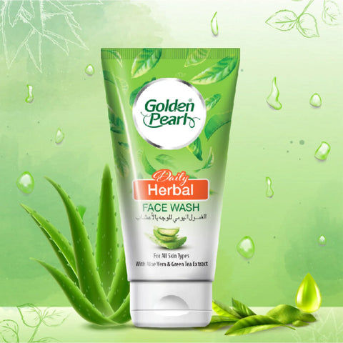 GOLDEN PEARL HERBAL FACE WASH 150ML