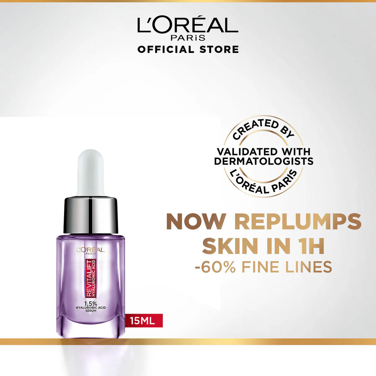L'Oreal Paris Revitalift 1.5% Hyaluronic Acid  Serum