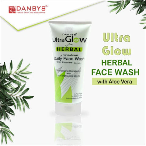 DANBYS ULTRA GLOW HERBAL FACE WASH 100ML