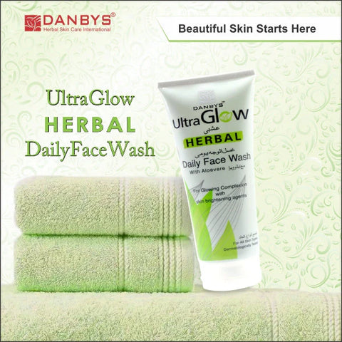 DANBYS ULTRA GLOW HERBAL FACE WASH 100ML
