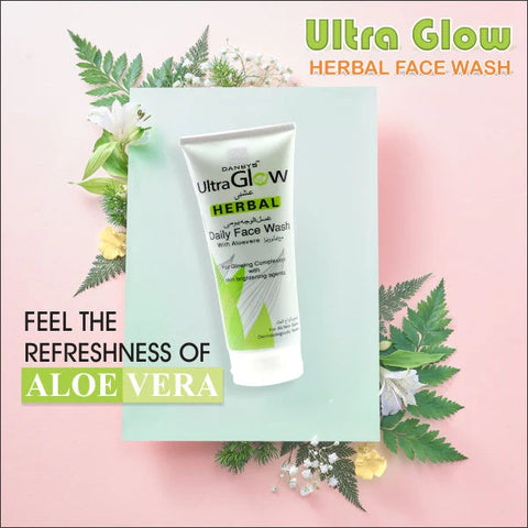 DANBYS ULTRA GLOW HERBAL FACE WASH 100ML
