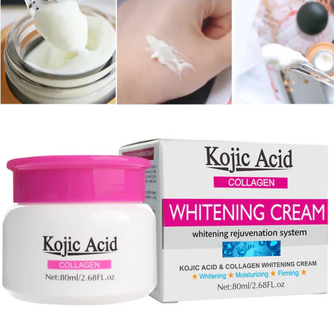 KOJIC ACID COLLAGEN WHITENING CREAM 80ML