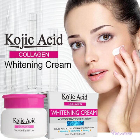 KOJIC ACID COLLAGEN WHITENING CREAM 80ML
