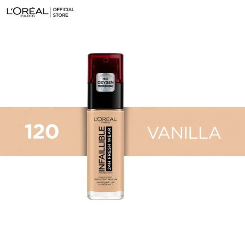 LOREAL PARIS  INFAILUBLE 24HFRESH WEAR 30ML FOUNDITION