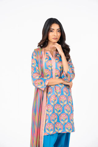 ALKARAM-3 PIECE -MSB-12-25-2-LUGHT BLUE