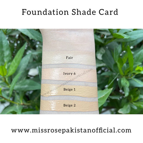 MISS ROSE LASTING PERFECTION FOUNDATION 35ML