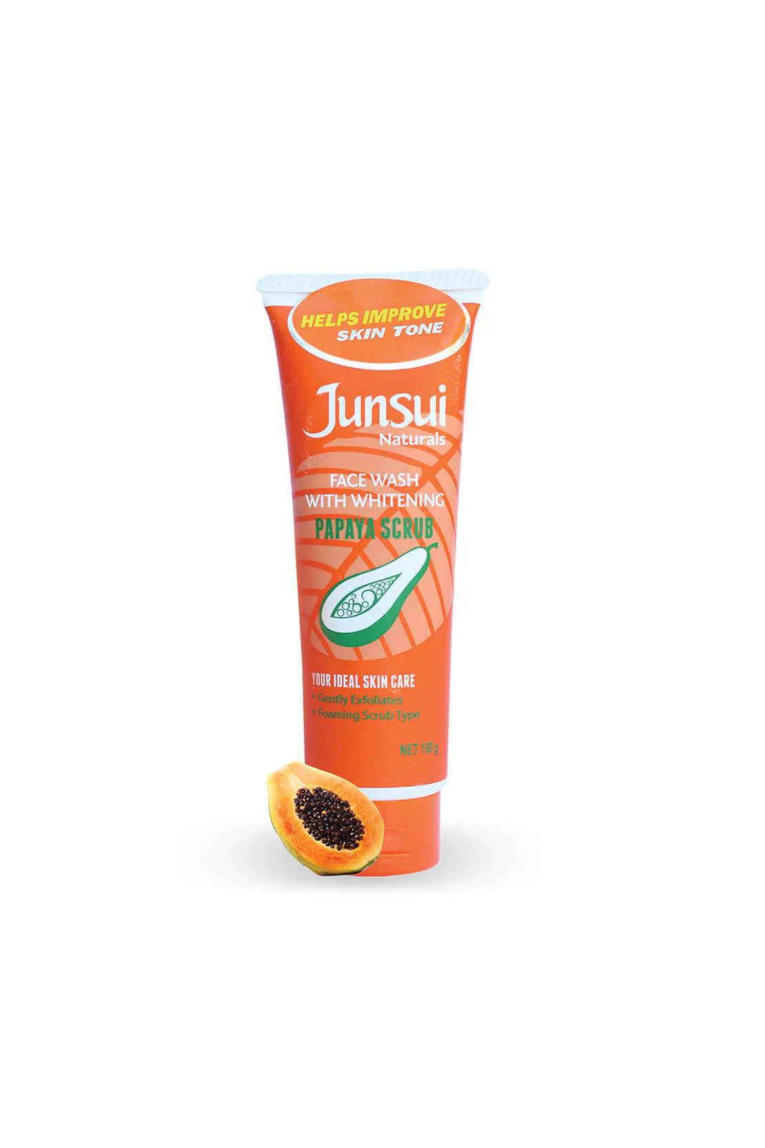 JUNSUI NATURALS FACE WASH PAPAYA SCRUB