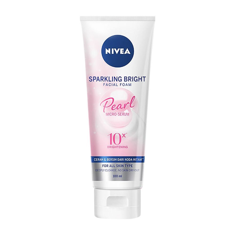 NIVA SPARKLING FACIAL FOAM 10X BRIGHTENING 100ML