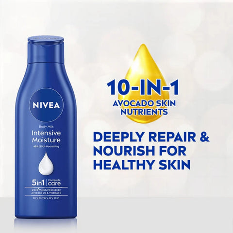 NIVEA BODY LOTION INTENSIVE MOISTURE 5IN1 CARE 100ML