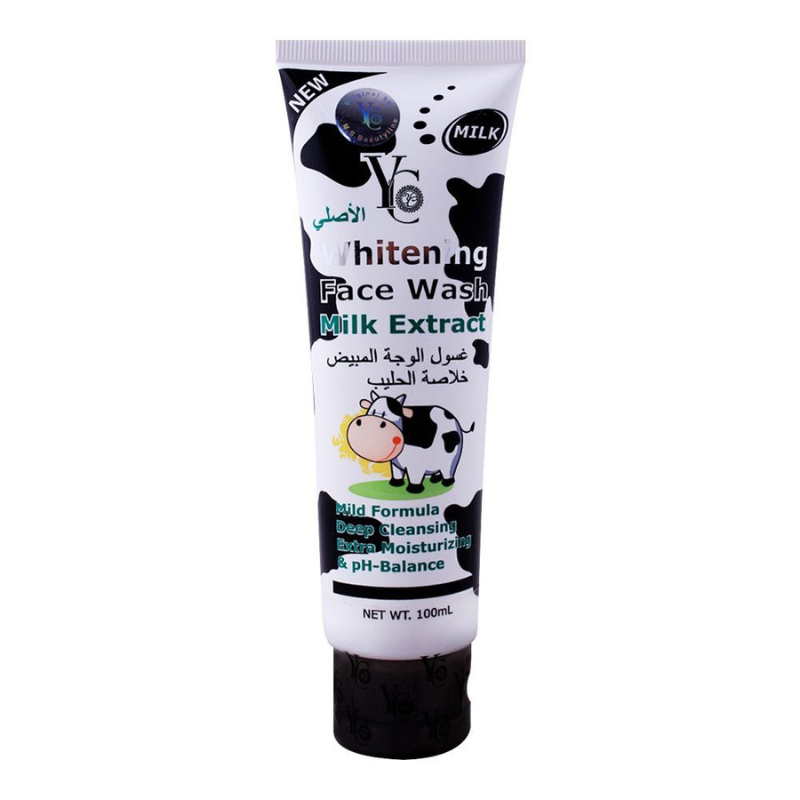 YC  WHITENING FACE WASH MIL EXTRACT  100ML