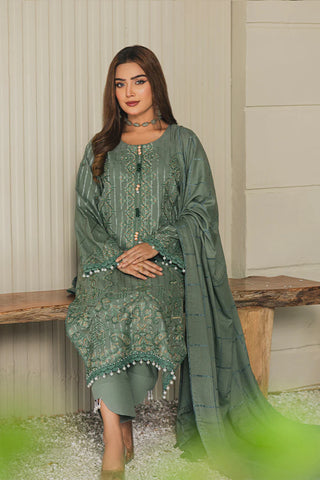 PERIDDOT LUXURY EMBROIDERED COLLECTION PD-377A