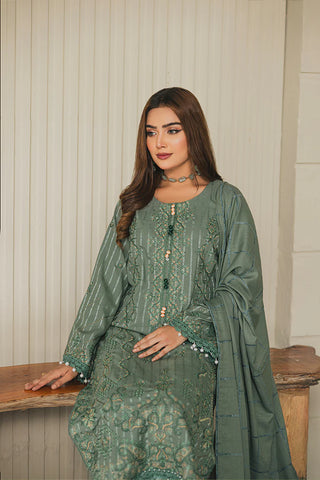 PERIDDOT LUXURY EMBROIDERED COLLECTION PD-377A