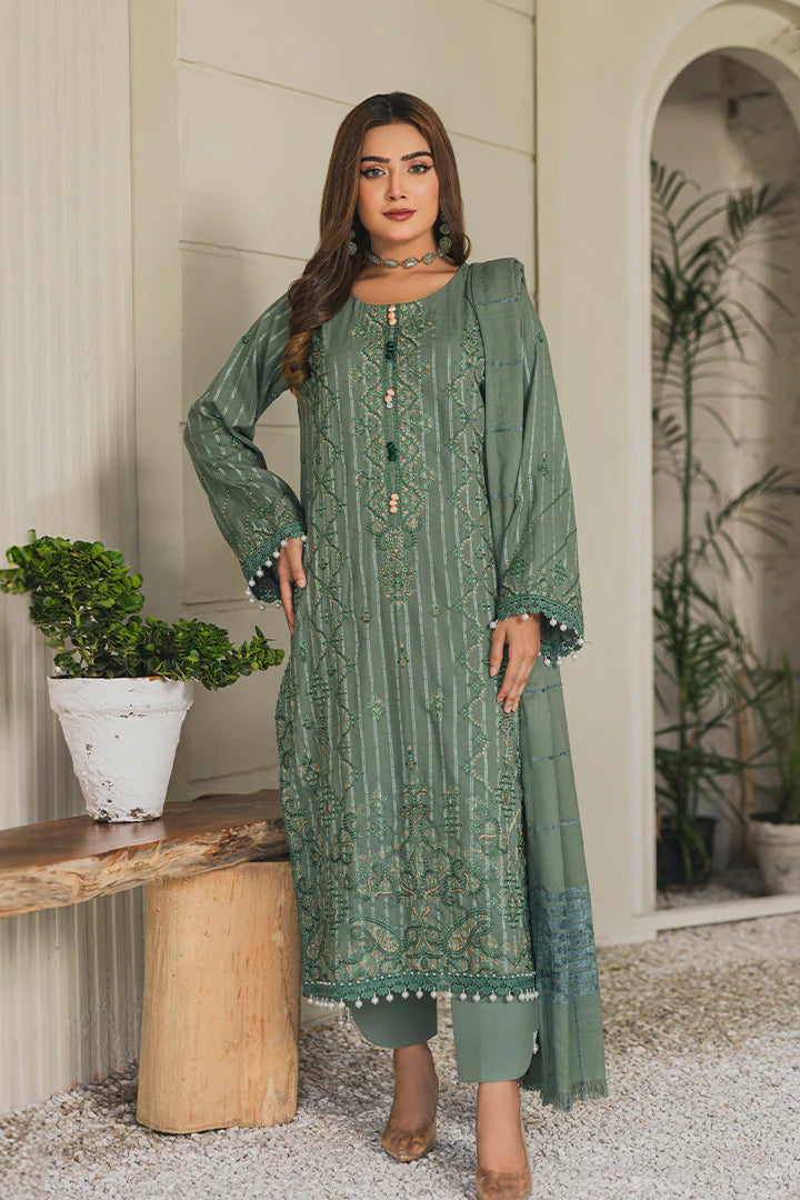 PERIDDOT LUXURY EMBROIDERED COLLECTION PD-377A