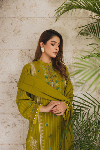 PERIDDOT LUXURY EMBROIDERED COLLECTION PD-380A