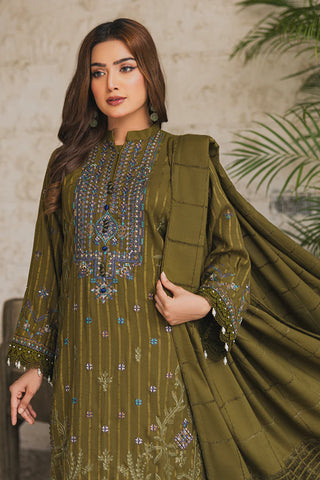PERIDDOT LUXURY EMBROIDERED COLLECTION PD-381B