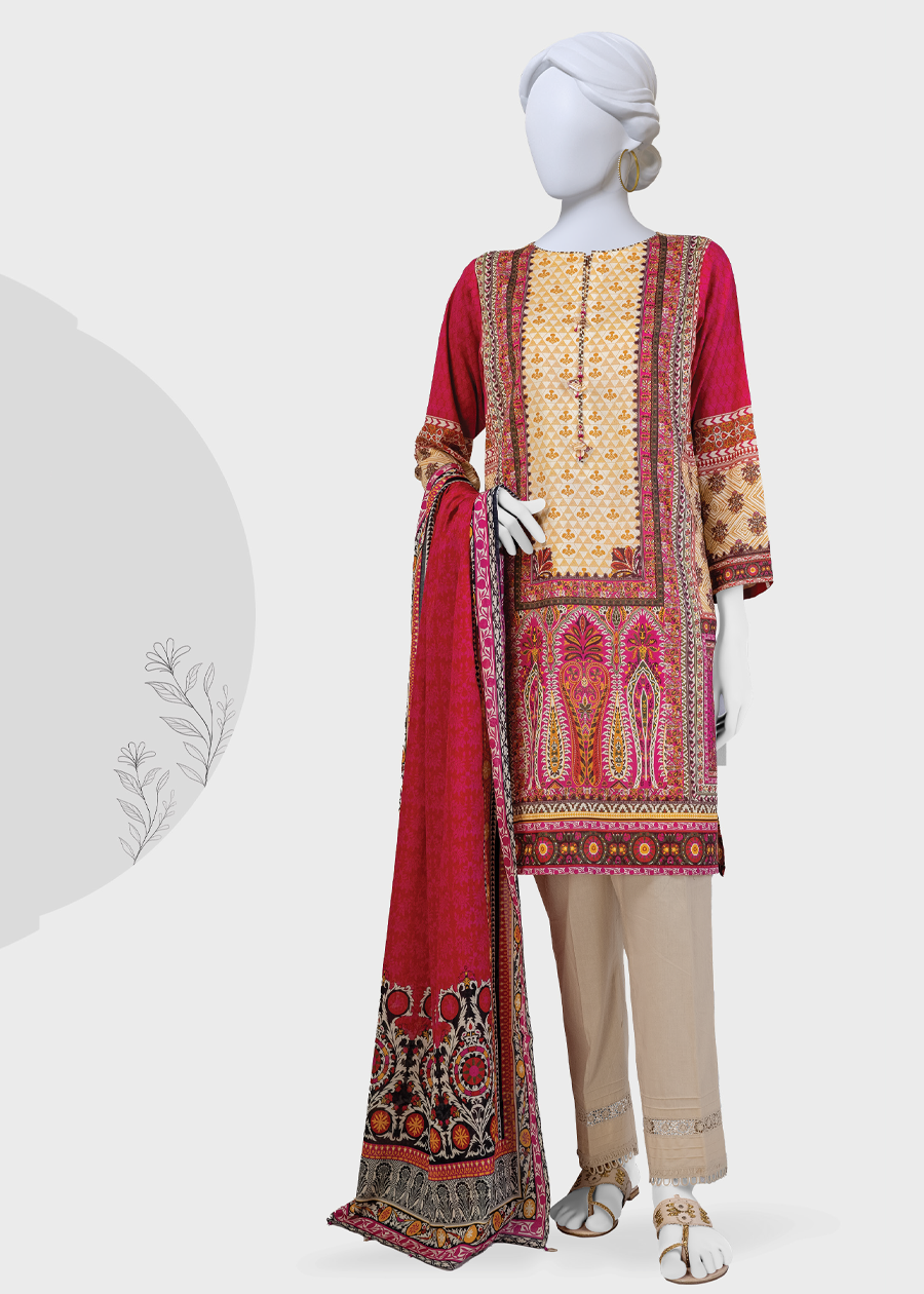 PANJNAD BY J. 3 PIECE-PLU-24-1048A