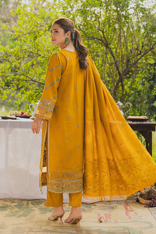 PERIDOT PEACH VELVET EMBROIDERED COLLECTION PR-388A