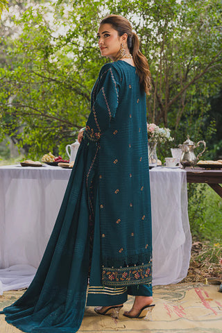 PERIDOT PEACH VELVET EMBROIDERED COLLECTION PR-388B
