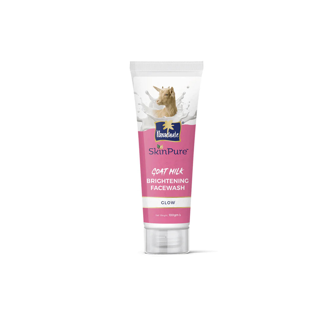 PARACHUTE SKIN PURE GOAT MILK BRIGHTENING FACE WASH GLOW 50ML