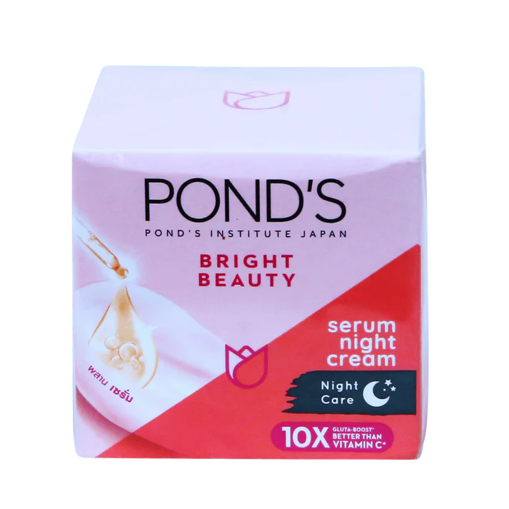 PONDS BRIGHT BEAUTY SERUM NIGHT CREAM  50GM