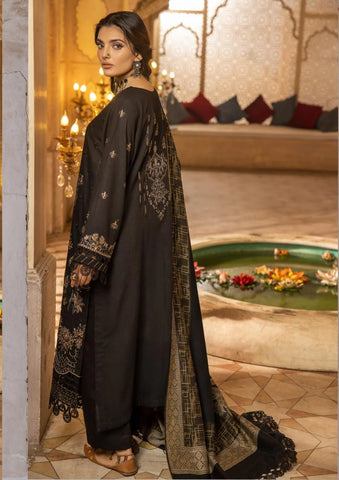 SHAISTA SAMI PEACH EMBROIDERED COLLECTION D-394