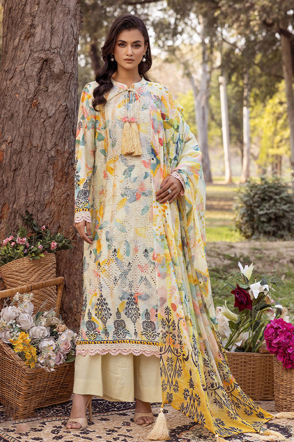 SHAISTA CHIKANKARI PRINT COLLECTION D-04
