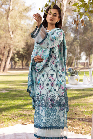 SHAISTA CHIKANKARI PRINT COLLECTION D-06