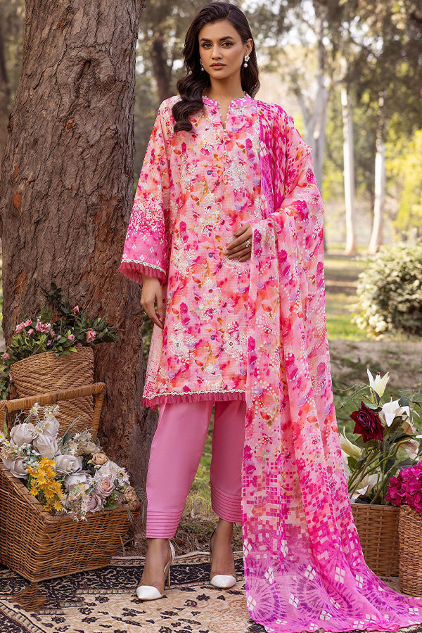SHAISTA CHIKANKARI PRINT COLLECTION D-07