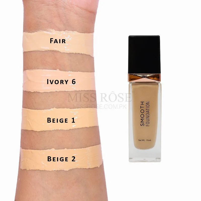 MISS ROSE SMOOTH FOUNDATION 35ML