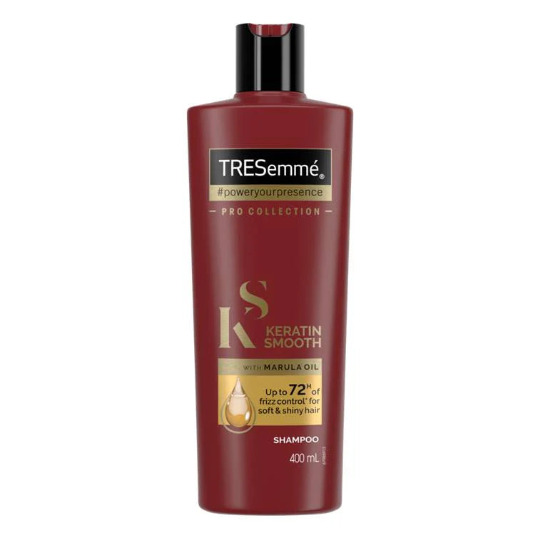 TRESEMME KERATN SAMOOTH UPTO 72H FRIZZ CONTROL SHMPOO 400ML