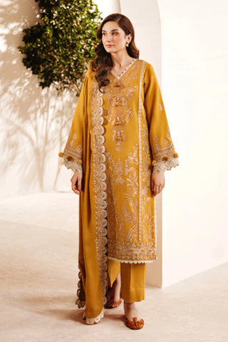 FLORENT SHADES OF WHITE EMBROIDERED SHAWL FL-1B