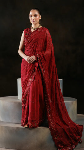 ZEBTAN ZN-10 VOL.22 BLACK SAREE