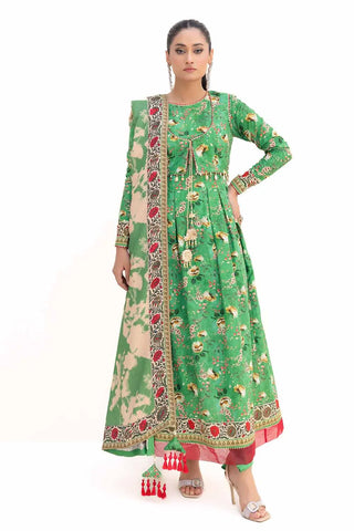 GUL AHMED -3PC Unstitched Printed Khaddar Suit with Printed Pashmina Dupatta AP-42036