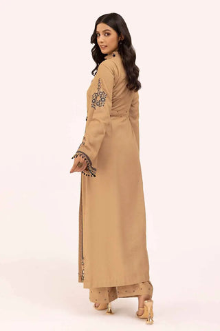 GUL AHMED -2PC Unstitched Embroidered Karandi Suit AT-42003