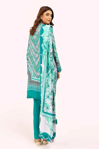 GUL AHMED -3PC Unstitched Printed Karandi Suit AY-42003