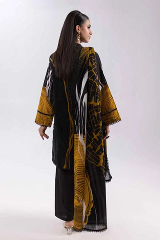GUL AHMED -3PC Unstitched Printed Cambric Suit with Lawn Dupatta CBN-42011