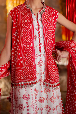 GUL AHMED-3 Piece Unstitched Printed Lawn Suit CL-42316 A