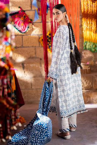 GUL AHMED-3 Piece Unstitched Printed Lawn Suit CL-42316 B